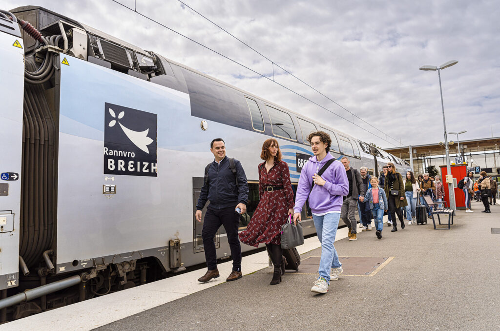 Se déplacer en TER BreizhGo depuis la gare d’Auray